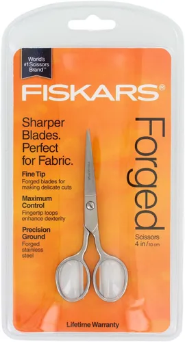Vista 2 de Fiskars 12-92977097J Tijeras de bordado forjadas, 4 pulgadas, gris