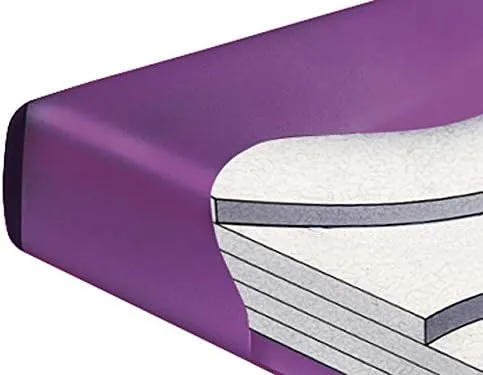 Vista 2 de Queen 99% sin ondas con soporte lumbar, kit de colchón de cama de agua rígido incluye forro y kit de relleno