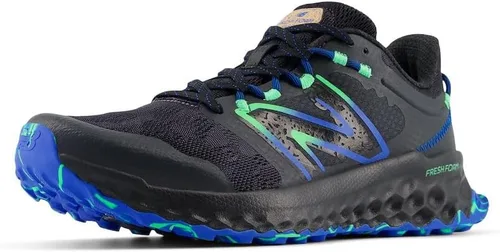 Vista 9 de New Balance Mens Fresh Foam Garoé V1Trail Running Shoe Camuflaje Oscuro/Negro/Verde Pixel