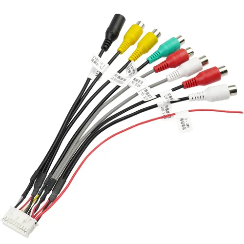 Vista 10 de Adaptador de arnés de cable para radio estéreo de coche, arnés de cable de radio ISO de 16 pines con conector de acoplamiento reemplazable
