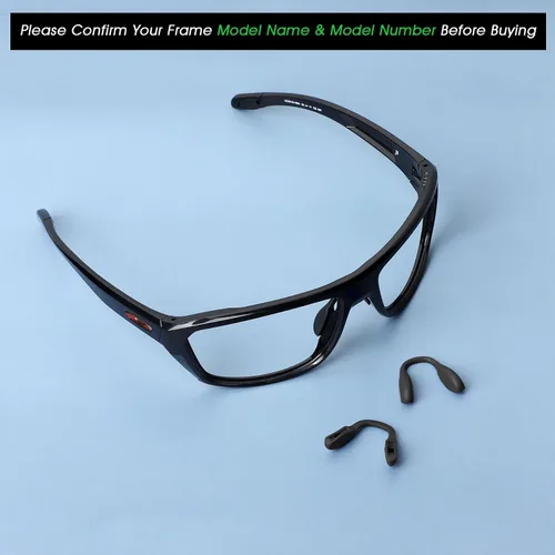 Vista 4 de Acefrog 2 pares de almohadillas de nariz mejoradas para Oakley Split Shot OO9416, Crossrange OO9371, Targetline OO9397 OO9398, lentes de sol