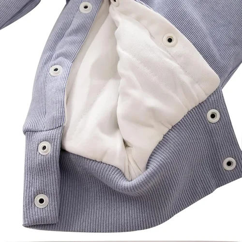 Vista 5 de Ropa para bebé niña con estampado de dibujos animados de algodón para recién nacido, mono de manga larga para bebé