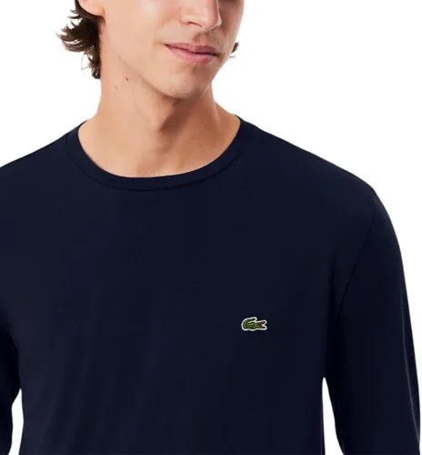Vista 2 de Lacoste Camiseta Pima de Algodón de Manga Larga para Hombre