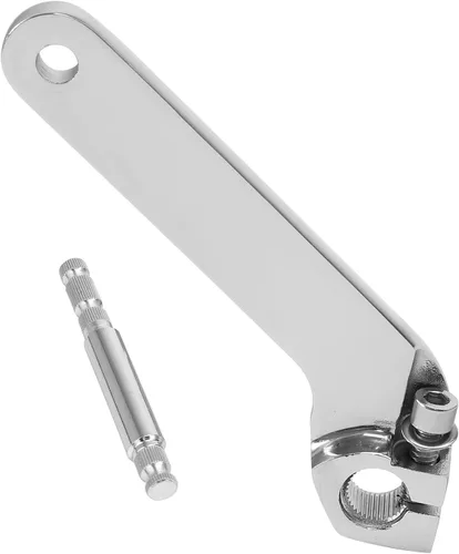 Vista 10 de TCT-MOTORPARTS Palanca de cambio interior negra para Harley Electra Road Glide 1984-2016 Negro
