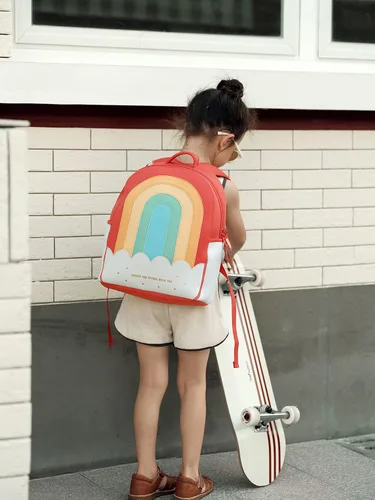 Vista 5 de Mochila para niños - Serie Zoy Bag, Arco iris, Arco iris