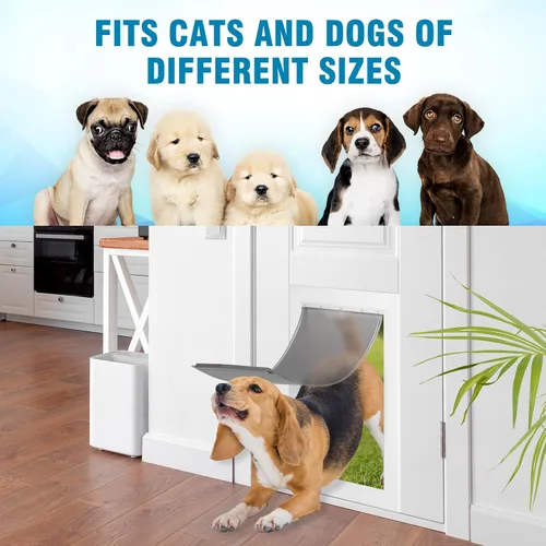 Vista 6 de AMZOO PAC11-11039 - Solapa grande de repuesto para puerta de perro, compatible con PetSafe, mide 16 7/8 x 10 1/8 pulgadas