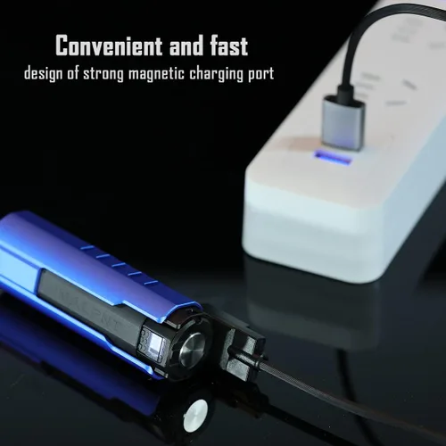 Vista 4 de IMALENT LD70 EDC linterna de mano recargable, alto rendimiento 4000 lúmenes con un CREE XHP70.2 LED, 5 niveles de claridad para acampar y senderismo