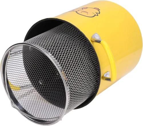 Vista 5 de Olla para freidora, freidora pequeña de 3 litros con cesta, olla de espárragos de acero inoxidable con filtración de aceite para papas fritas