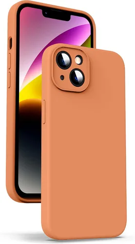 Vista 128 de Supdeal Funda de silicona líquida para iPhone Air - [Protección total para la cámara] [Forro de microfibra suave antiarañazos] Funda de teléfono
