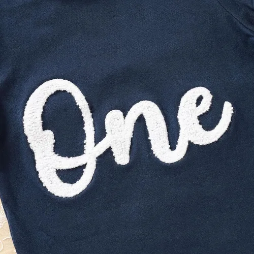Vista 3 de Camiseta de primer cumpleaños para bebés niños de un año, camiseta de primer cumpleaños
