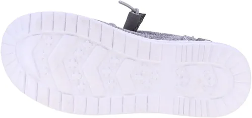 Vista 6 de Nautica Mocasines cómodos para niños y jóvenes, zapatos náuticos con cordones, tenis ligeros y casuales elásticos para niños pequeños y grandes