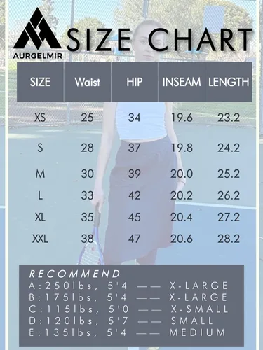 Vista 5 de Aurgelmir Falda de tenis para mujer con leggings capri, faldas de golf de longitud hasta la rodilla, faldas atléticas largas para mujer con bolsillos