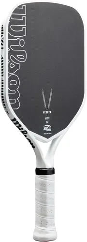 Vista 2 de Wilson Vesper Lite - Paleta de pickleball - Tamaño de agarre 1-4 1/8", negro/blanco