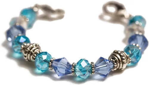 Vista 23 de Pulsera elástica de alerta médica, pulsera de identificación médica de repuesto intercambiable, etiqueta de identificación no incluida, cristales