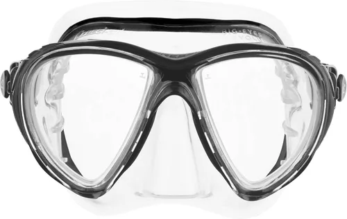 Vista 10 de Cressi Máscaras de buceo con lentes de lágrima inclinadas para una mayor visibilidad hacia abajo, evolución del aire y los ojos: fabricadas en Italia