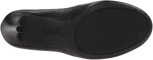 Vista 4 de Jessica Simpson Calie - Zapatos de tacón clásico con punta redonda para mujer