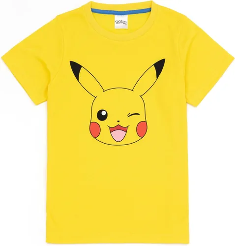 Vista 6 de Pokemon Boys 2 Pack Pyjamas Kids Pikachu Bulbasaur Charmander Squirtle T-Shirts Shorts Set Sleepwear