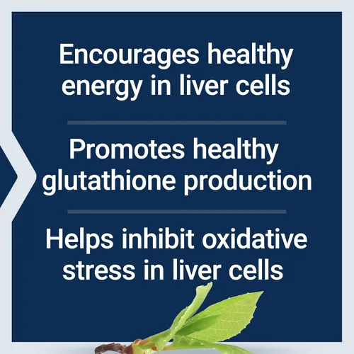 Vista 4 de Life Extension Fórmula de eficiencia hepática, apoya la función hepática saludable a nivel celular y niveles óptimos de antioxidantes