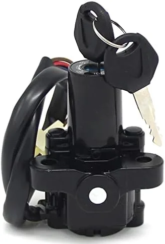 Vista 3 de Interruptor de encendido y llave de encendido Interruptor de encendido de motocicleta para Yamaha 36P-82501-00 para Yamaha FZ6R FZ10 FJ09 FZ09 FZ07