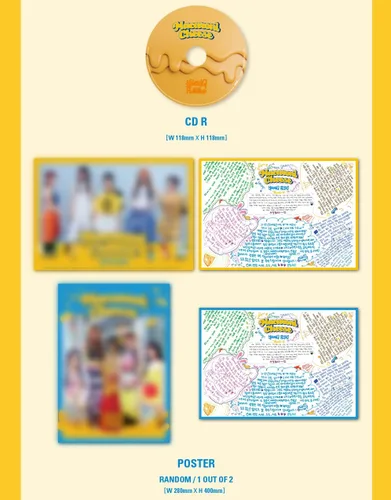 Vista 4 de Macaroni Cheese - incl. 64pg Photobook, Poster, Sticker, 2 Photocards + Cutter