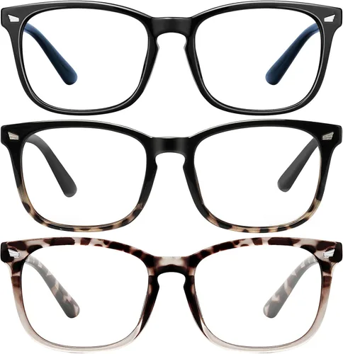 Vista 51 de hunsquer Gafas de luz azul para mujer/hombre
