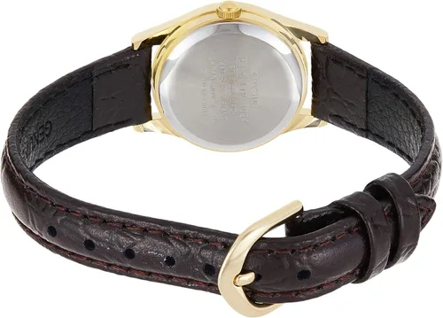 Vista 2 de Casio ltp1094q-9a de la mujer Brown reloj de cuarzo analógico