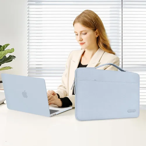 Vista 6 de MOSISO Compatible con funda para MacBook Air de 13 pulgadas con chip M1, versiones 2021, 2020, 2019, 2018, modelos A2337, A2179, A1932, pantalla