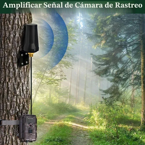 Vista 2 de Bingfu Cámara de rastreo celular 4G LTE SMA RP-SMA Antena macho compatible con Spypoint Link Micro Covert Spartan Stealth Tactacam Muddy Wildlife