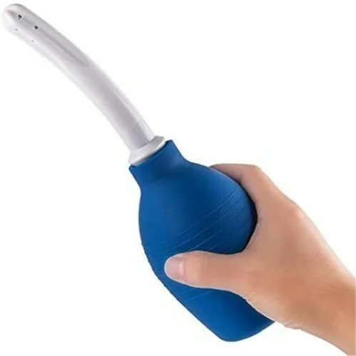 Vista 6 de AnHua 1 unids Anal/Vaginal Enema Bulbo Ducha Colónica Irrigación Rectal Jeringa Limpiador (Bule)