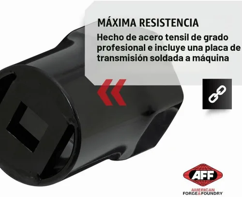 Vista 3 de AFF Tuerca de bloqueo de rodamiento de rueda motriz de 3/4" (disponible en 6 u 8 puntos y varios tamaños)