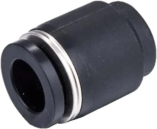Vista 6 de 10PCS Tubo de 1/2 pulgada OD Tapón neumático Tapón, PPF-1/2 Plástico Push-in Connect Fitting