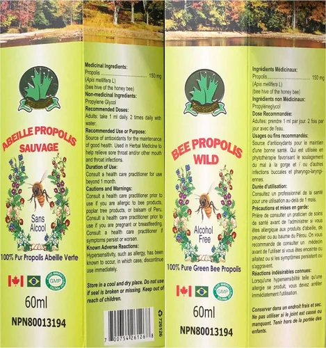 Vista 2 de Wild Bee Propolis - Propolis (60 ml)