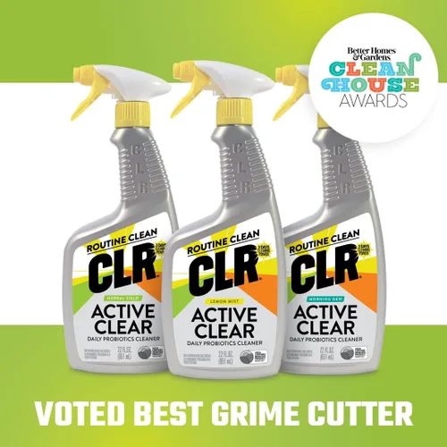 Vista 3 de CLR Active Clear - Limpiador diario de probióticos, Herbal Field, botella de 22 onzas (paquete de 6)