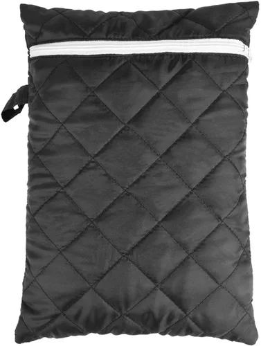 Vista 3 de Cubierta a prueba de polvo para batidora de pie con bolsa organizadora para mezclador KitchenAid para mantenerlo limpio y seguro (negro)