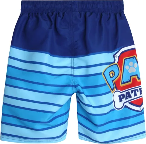 Vista 6 de Nickelodeon Paw Patrol - Traje de baño para niños Chase Marshall Rubble TMNT UPF 50+ - Pantalones cortos de natación para niños pequeños y niños
