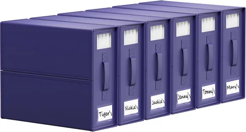 Vista 8 de SUOCO SheetCube - Organizadores de sábanas y almacenamiento de 2 unidades, organizador plegable de lino para armario, contenedor de caja