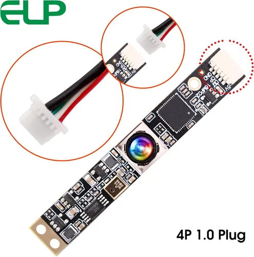 Vista 8 de ELP Cámara USB de enfoque automático de 16 MP con micrófono para computadora Mini UVC USB2.0 Lightburn Cámara Micro USB Seguridad PC Módulo de Lente