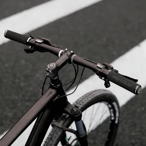 Vista 8 de Empuñaduras de bicicleta de espuma con bloqueo único en la barra de mango de bicicleta, suave y cómodo, antideslizante, mango de bicicleta para BMX
