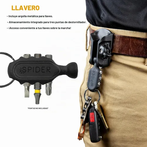 Vista 4 de Spider Paquete de funda de herramientas para senderismo al aire libre