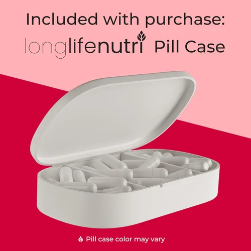 Vista 6 de LongLifeNutri Licopeno 50 mg, extracto de tomate natural, 180 cápsulas vegetales