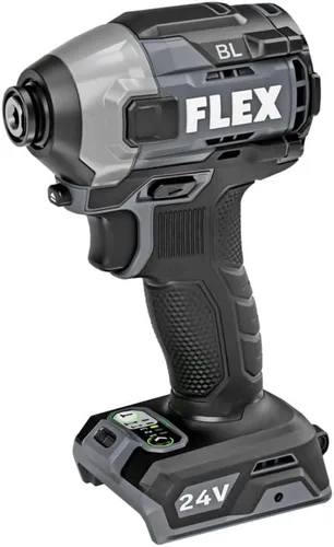 Vista 8 de FLEX FX1331-1A taladro inalámbrico sin escobillas de 24V 1/4-pulgada compacto con modo de tornillo autoperforante, kit con batería de litio de 2.5Ah