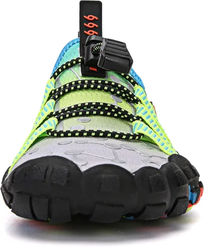 Vista 8 de UBFEN - Zapatos para el agua para niños y niñas zapatos acuáticos y livianos de secado rápido para ir a la playa practicar deportes hacer natación e