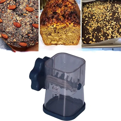 Vista 4 de Amoladora manual de tuercas, multifuncional para ahorrar mano de obra, picadora de nueces con manivela, herramienta trituradora manual de alimentos