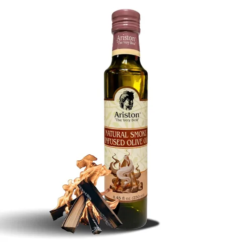 Vista 19 de Ariston "Lo Mejor" Aceite de Oliva Extra Virgen Rico en Antioxidantes, Prensado en Frío, Calidad Premium Producto de Grecia (250ml) 8.45 fl oz