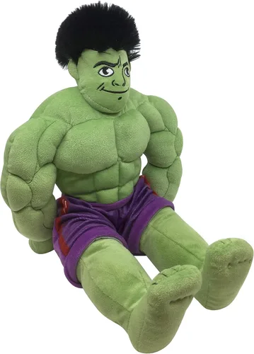 Vista 3 de Jay Franco Paquete de 3 piezas de almohada Hulk Buddy para niños pequeños, incluye almohada y fundas de almohada