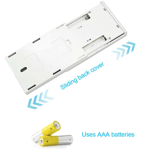 Vista 7 de QIACHIP Kit de mini receptor, rango RF de 100 pies, interruptor de luz de pared inalámbrico AC 110 V 120 V, sin cableado, no requiere WiFi