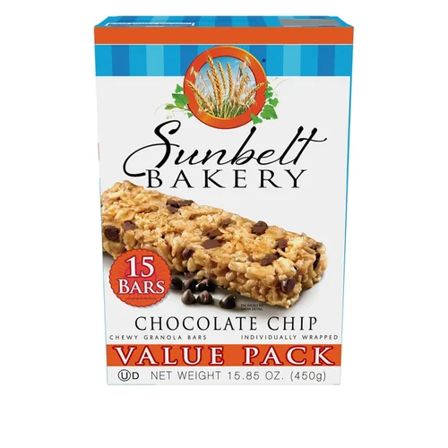 Vista 23 de Sunbelt Bakery Barras de granola masticables dulces y saladas de almendras, barras de 50-1.0 onzas (5 cajas)