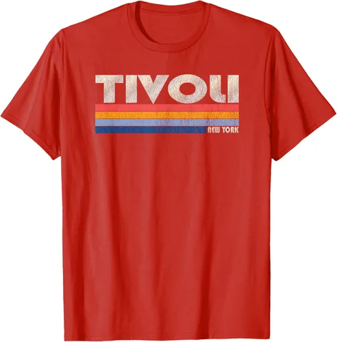 Vista 75 de Camiseta vintage de los años 80 estilo Tivoli NY