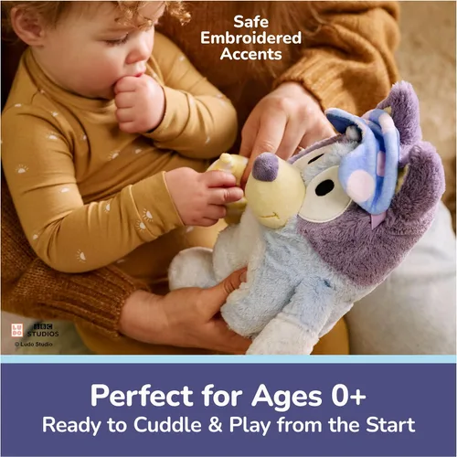 Vista 7 de GUND Bedtime Bluey 13-Inch Interactive Talking Musical Plush Toy for Babies