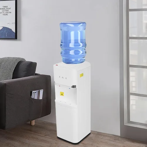 Vista 8 de Loading - Enfriador de agua, dispensador de agua caliente, fría y caliente, capacidad de 5 galones, con bloqueo de seguridad, dispensador de agua